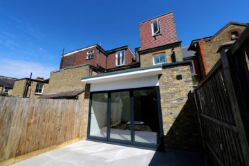 Rose Line Construction - External view Rear extension
